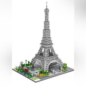 New Built Eiffel Tower Mini Building Blocks 3D Puzzle Brick Game